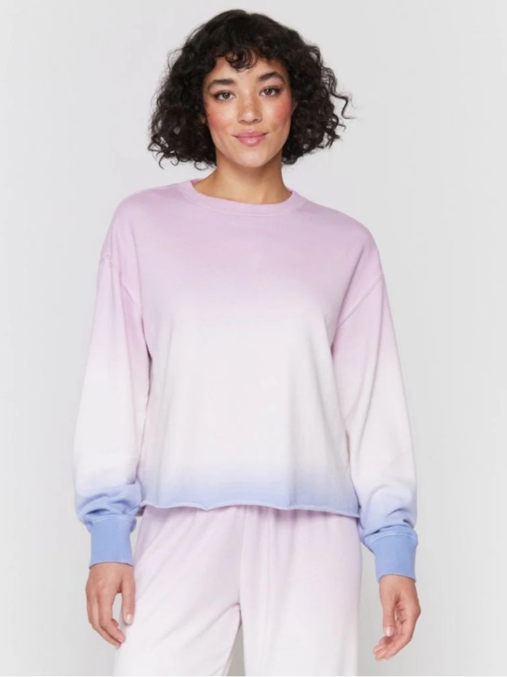 Spiritual Gangster Trust Your Soul Ombré Mazzy Sweatshirt, Extra Small NWOT